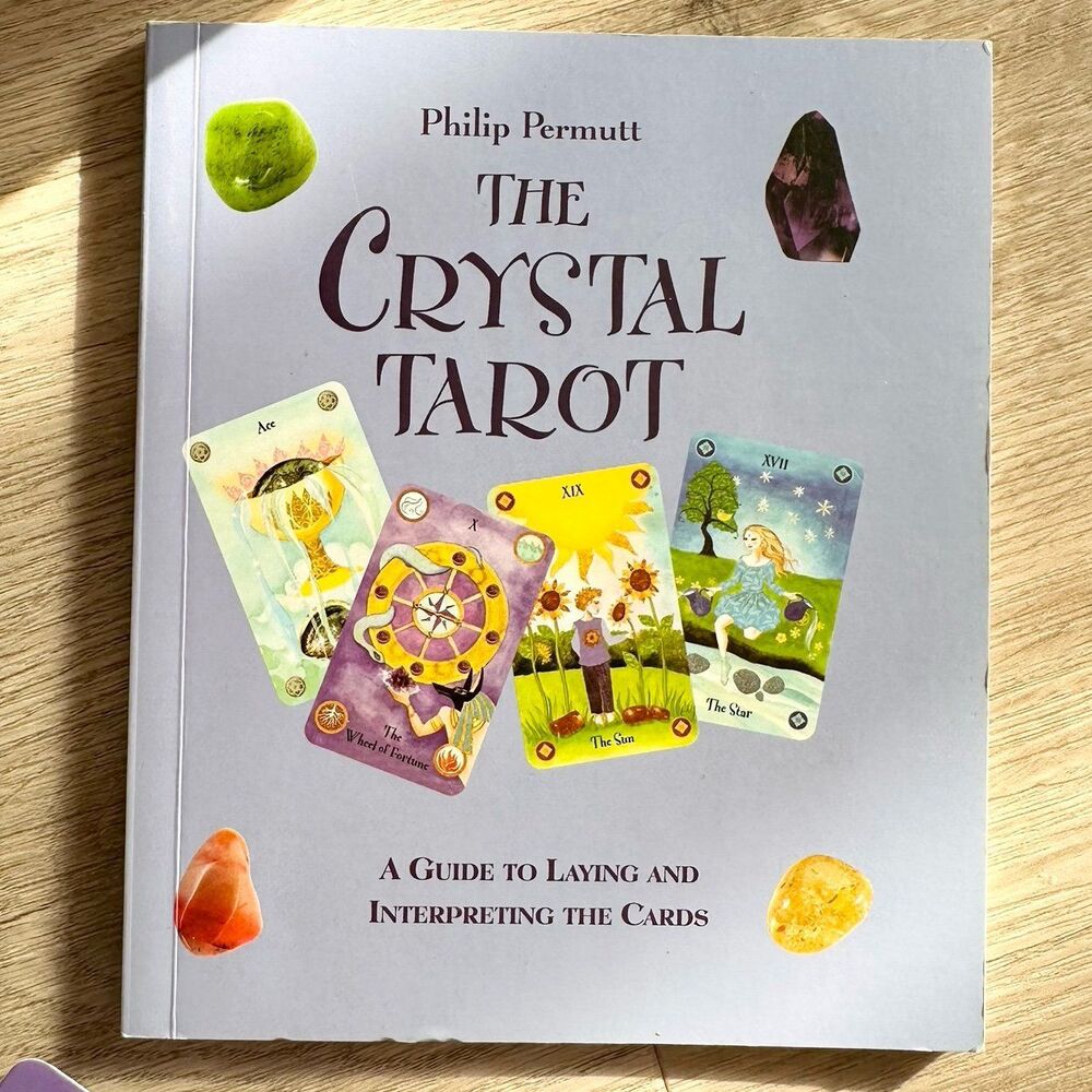 The Crystal Tarot Full Card Deck & Inspirational Book Philip Permutt 2010 - Picture 7 of 10